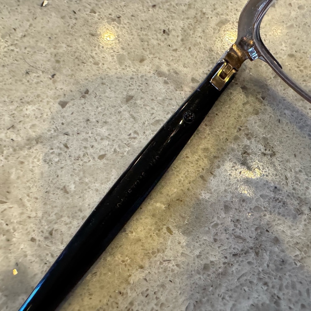 Dolce & Gabbana Black and Gold Cat-Eye Glasses - Picture 5 of 5